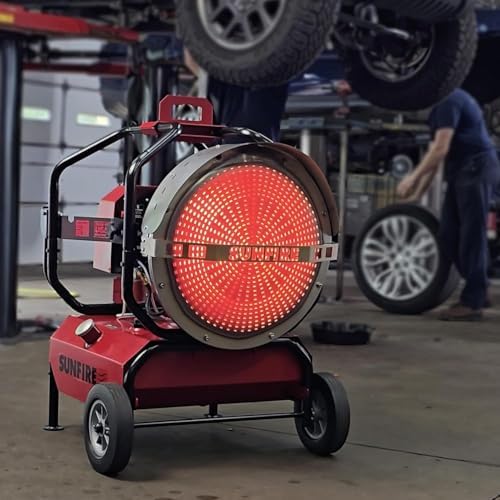 SunFire SF160 industrial heater review unboxing and complete package contents