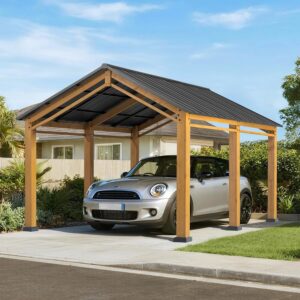 Image 1 of Sunjoy 11x13 carport review