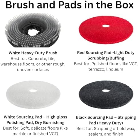 Sunmax RT35AC Floor Scrubber honest review unboxing and complete package contents