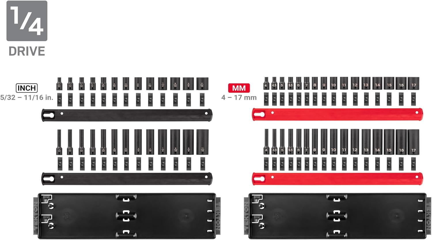 TEKTON 230-piece socket set review unboxing and complete package contents