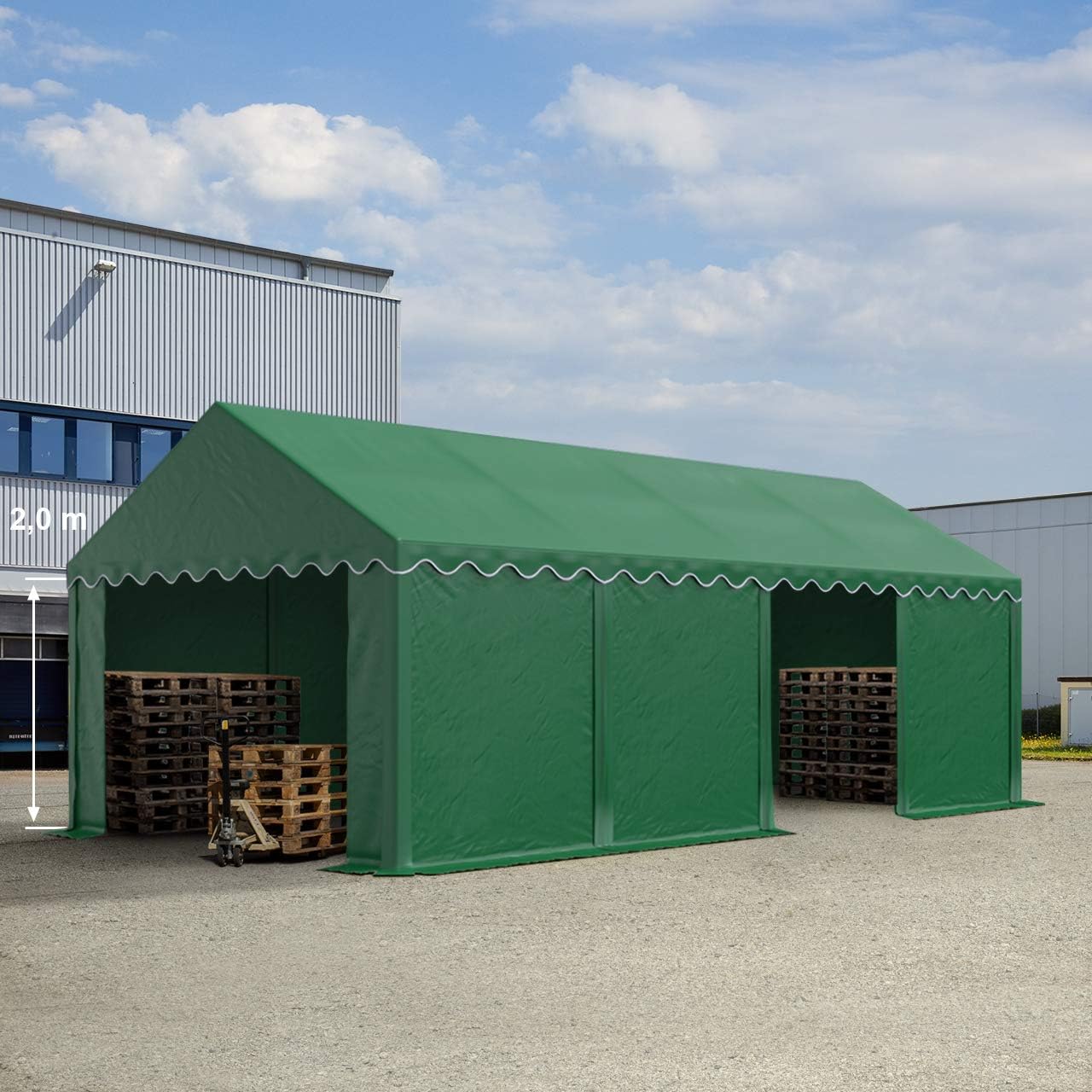 Reviews - TOOLPORT 13x26 Storage Tent Review - Honest Pros & Cons TOOLPORT 13x26 storage tent review unboxing and complete package contents