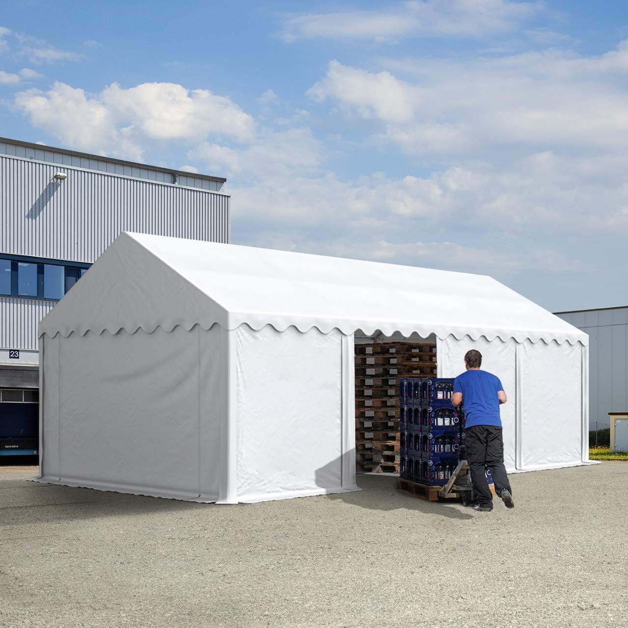 Reviews - TOOLPORT 13x26 Storage Tent Review - Honest Pros & Cons TOOLPORT 13x26 storage tent review performance testing and real-world results