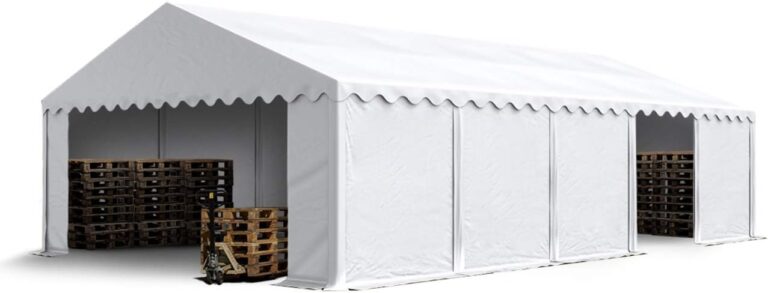 Image 1 of TOOLPORT 16x33 ft storage tent review
