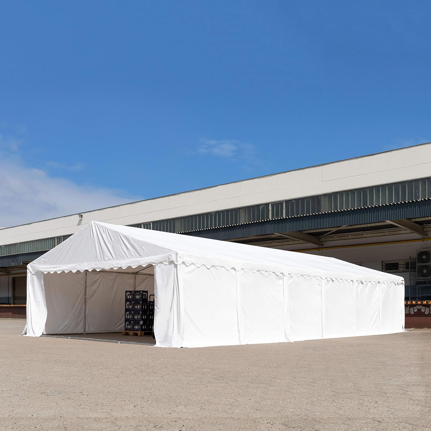 Reviews - TOOLPORT 16x33 ft Storage Tent Review: Honest Pros & Cons TOOLPORT 16x33 ft storage tent review unboxing and complete package contents