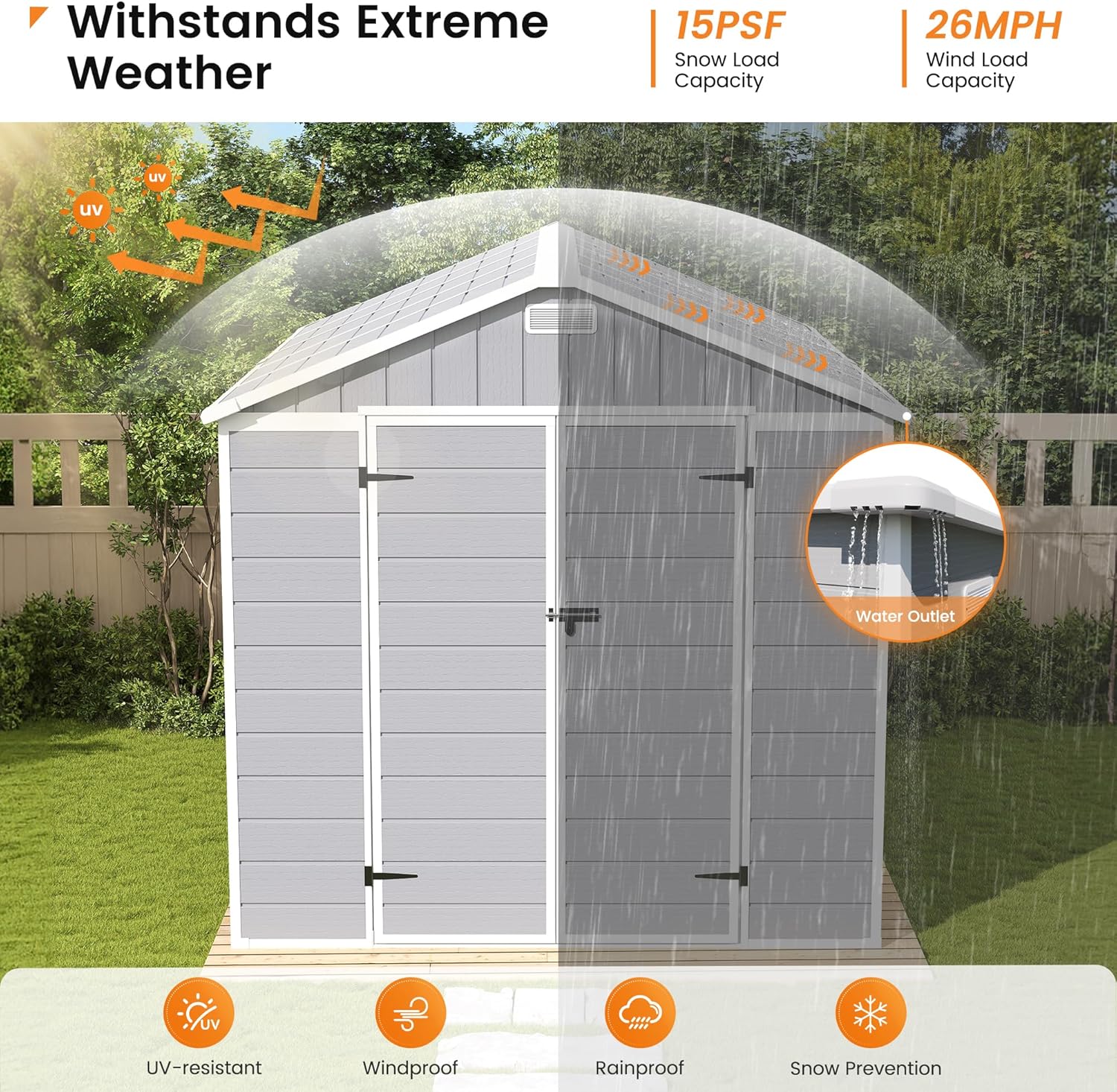 Step-by-step guide for UDPATIO 8x10 shed review - complete tutorial