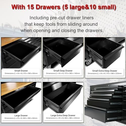 UYRIE 72 Rolling Tool Chest review performance testing and real-world results