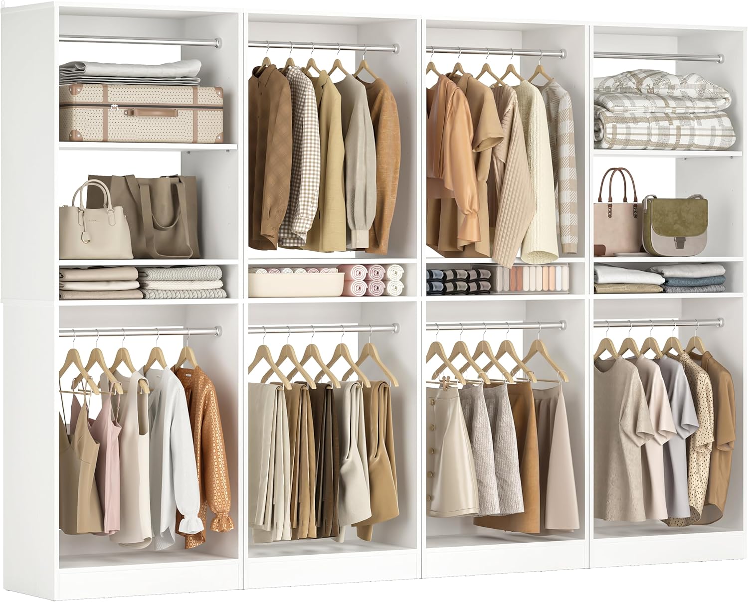 Unikito 100 inch closet system review - detailed features and technical specifications