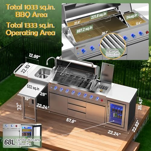 Reviews - VESTIVIUM 102 Outdoor Kitchen Review: Honest Pros & Cons VESTIVIUM 102 Outdoor Kitchen Review unboxing and complete package contents