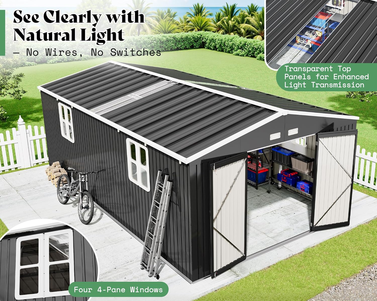Reviews - VanAcc 12x20 Metal Shed Review: Honest Pros & Cons Tested VanAcc 12x20 metal shed review performance testing and real-world results