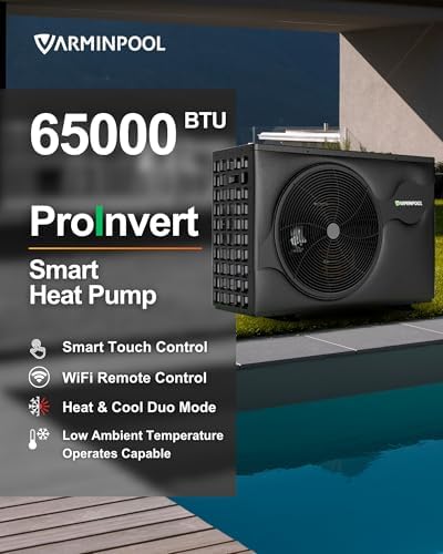 Varminpool Pro Invert 65000BTU review key features close-up