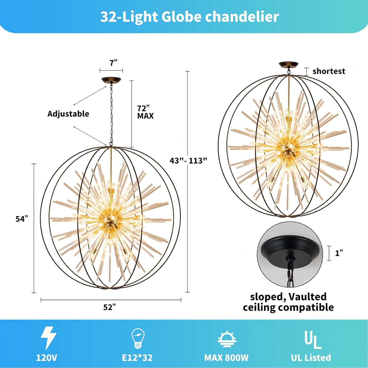 Reviews - Vezzio 52 Globe Chandelier Review: Our Honest Pros & Cons Step-by-step guide for Vezzio 52 Globe Chandelier review - complete tutorial