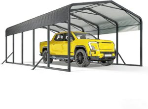 Image 1 of Vopooso 15x25 carport review