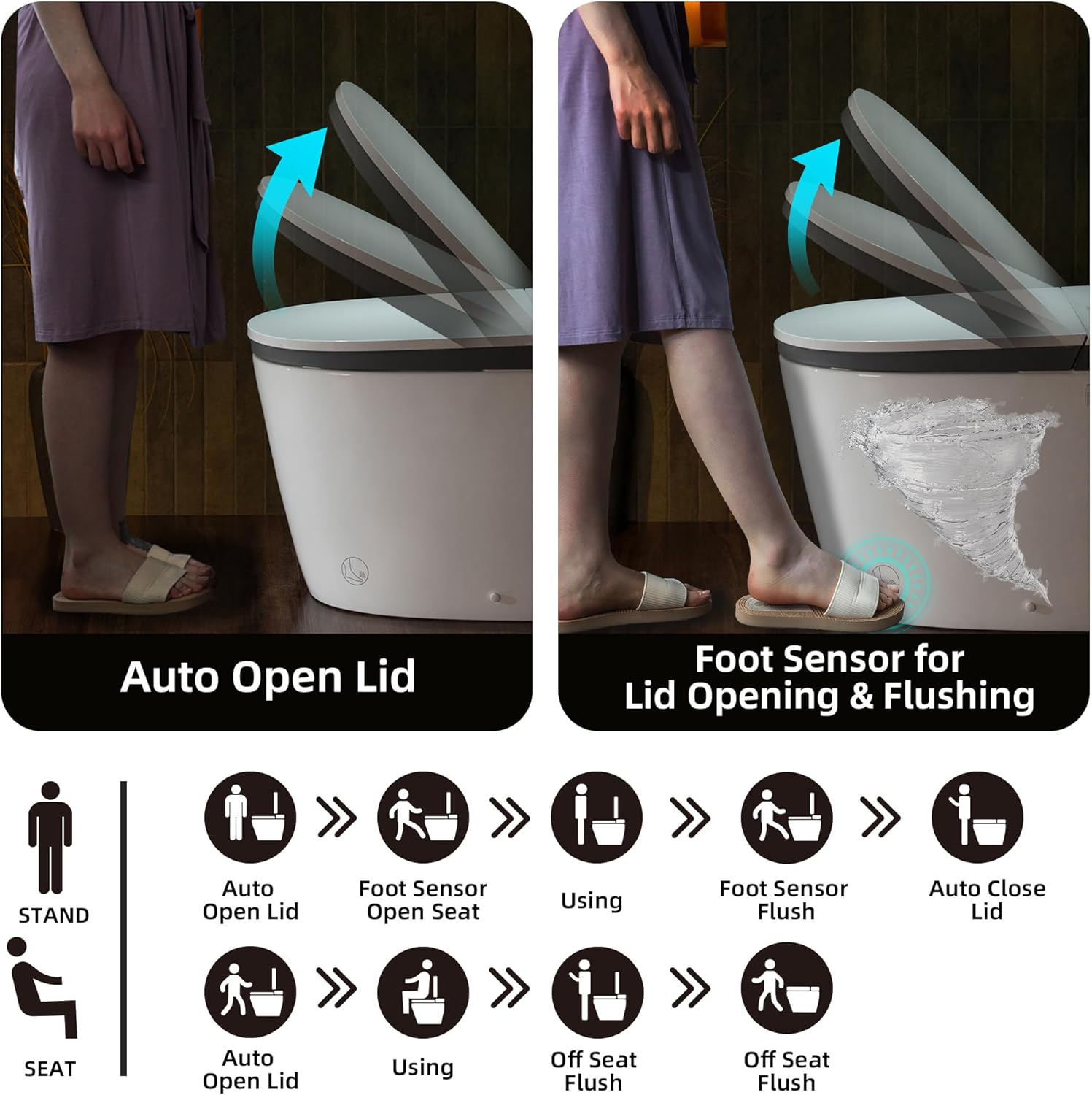 Reviews - WOODBRIDGE Smart Toilet Review: Honest Pros & Cons Tested WOODBRIDGE Smart Toilet review performance testing and real-world results