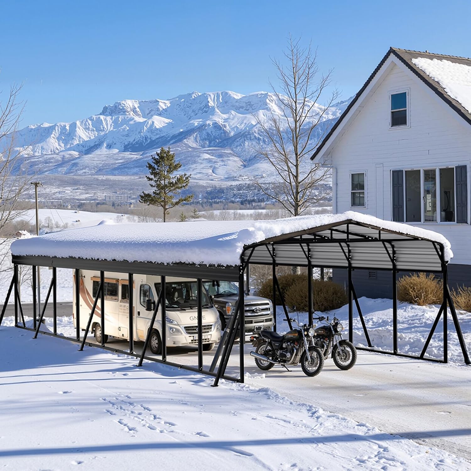 Reviews - WUKHG 20x40 Metal Carport Review: Our Honest Hands-On Experience WUKHG 20x40 metal carport review - detailed features and technical specifications