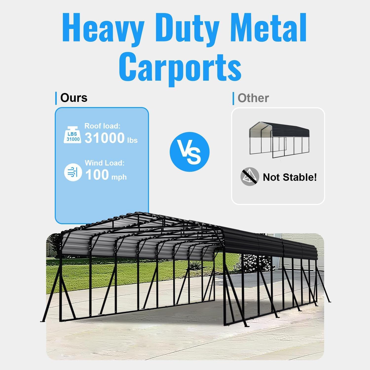 Reviews - WUKHG 20x40 Metal Carport Review: Our Honest Hands-On Experience Step-by-step guide for WUKHG 20x40 metal carport review - complete tutorial