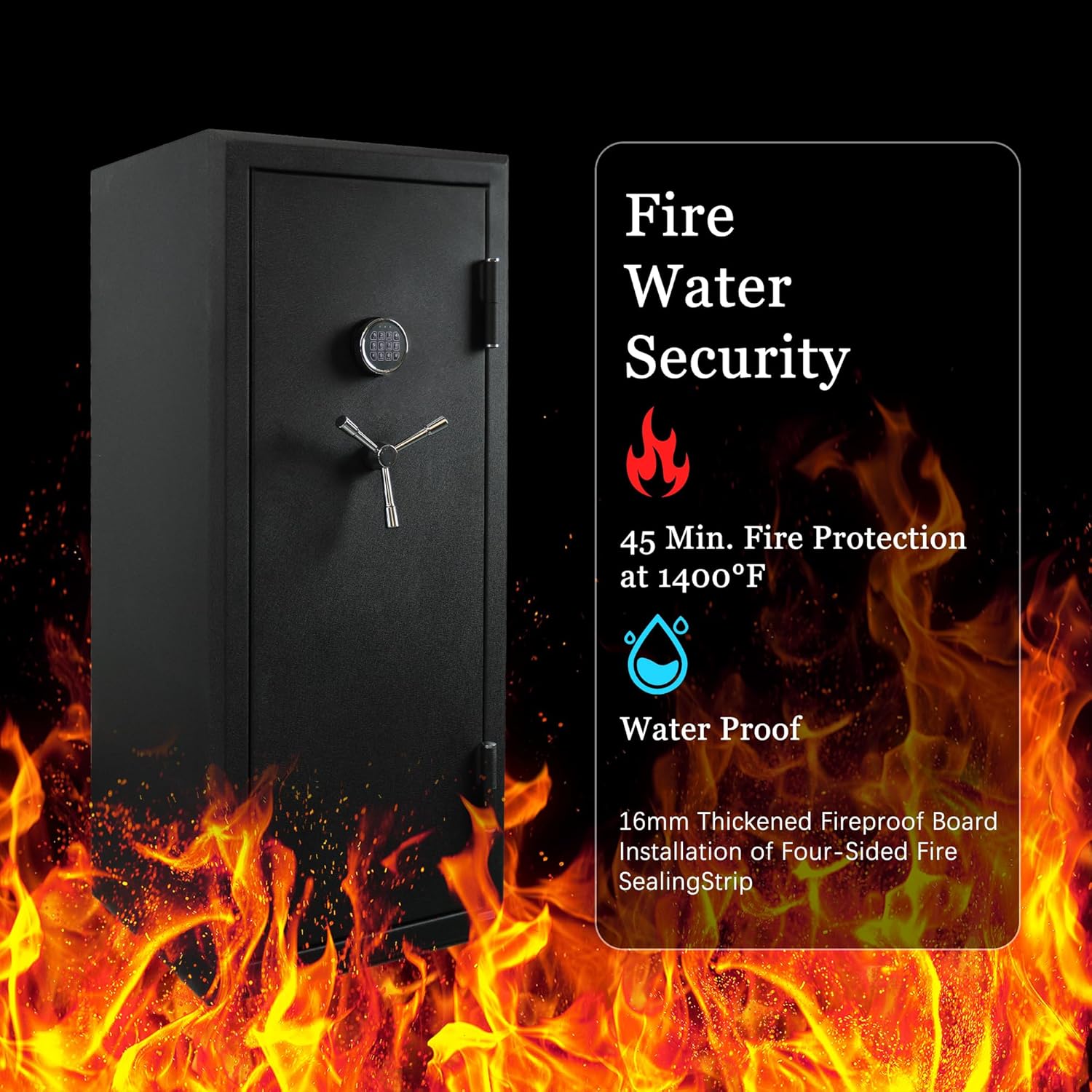 XPEDITION 24 gun safe review showing box contents and mounting hardware