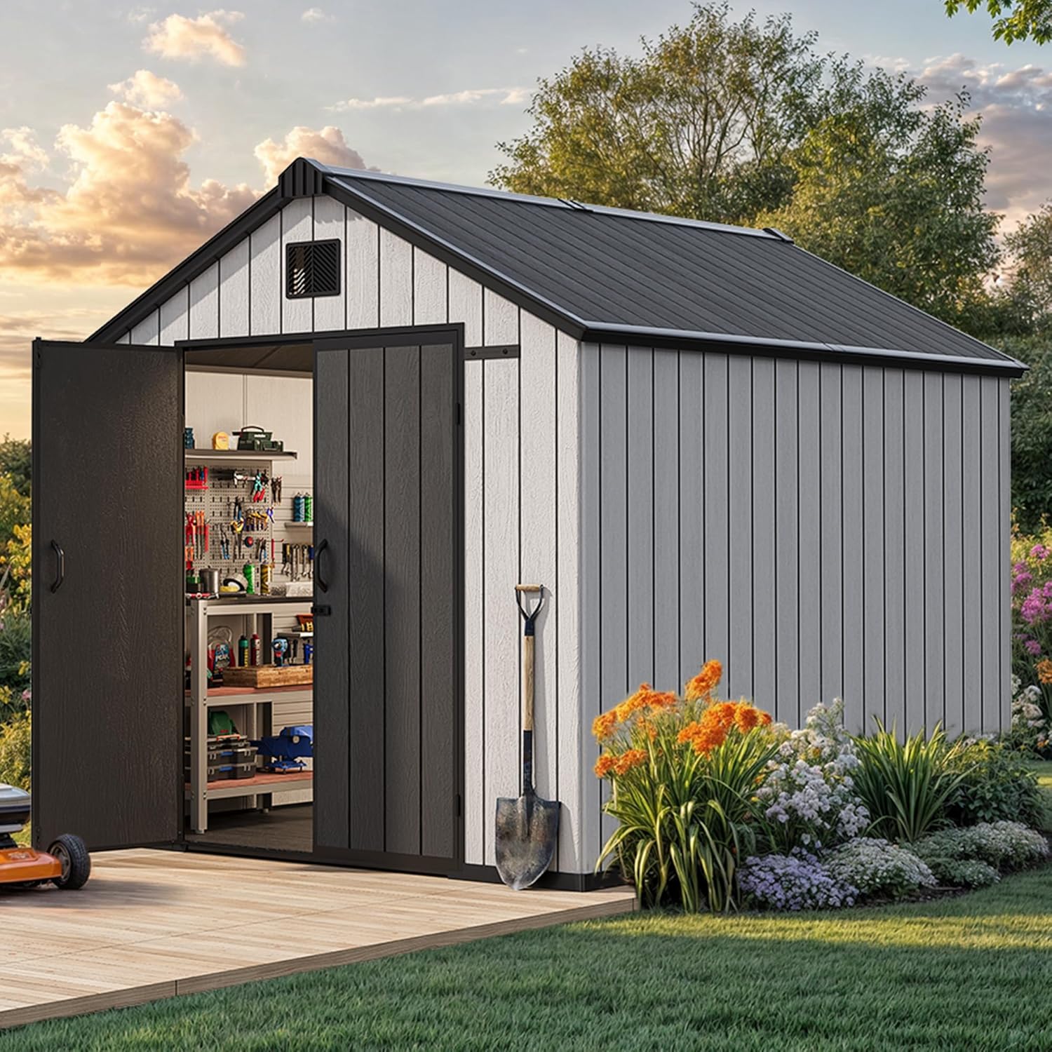 YITAHOME 8x10 shed review - detailed features and technical specifications