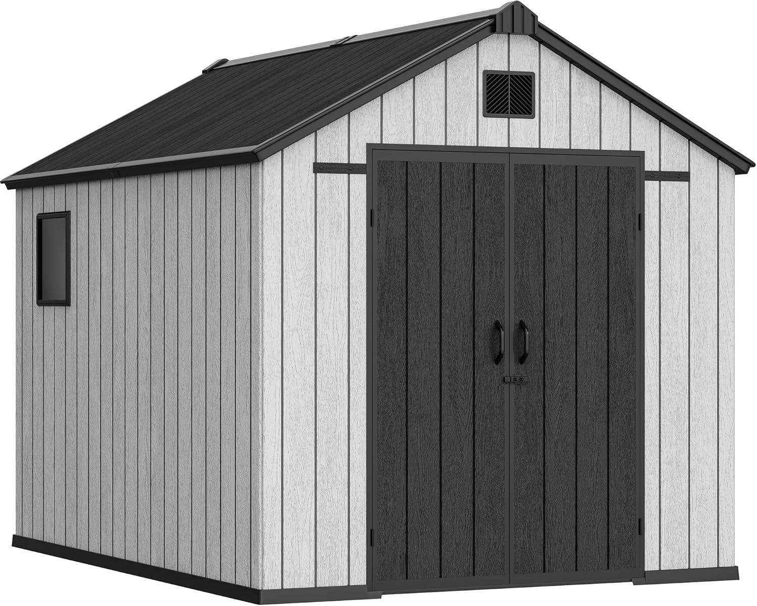 YITAHOME 8x10 shed review unboxing and complete package contents