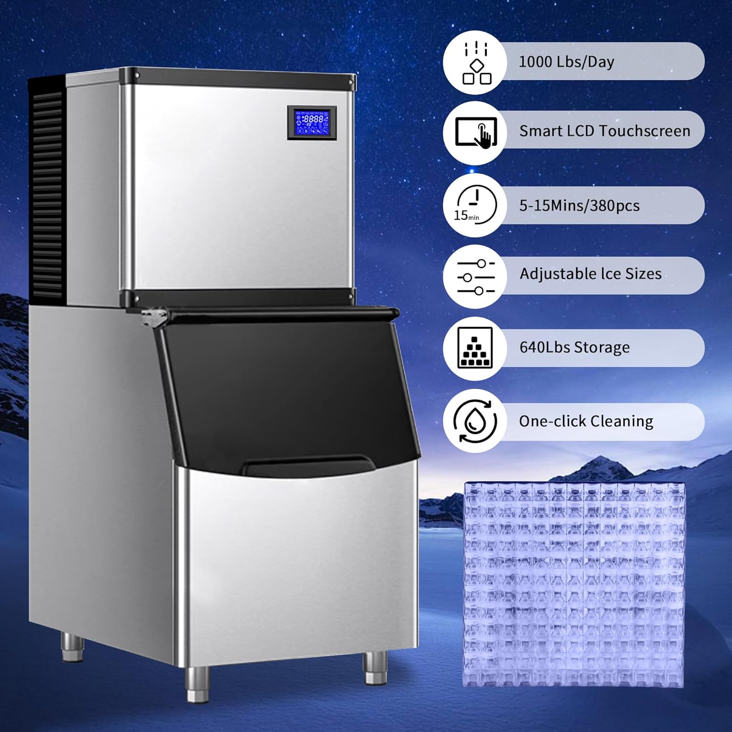 Reviews - ZXWEQR Commercial Ice Maker Review: Honest Pros & Cons Tested ZXWEQR commercial ice maker review unboxing and complete package contents