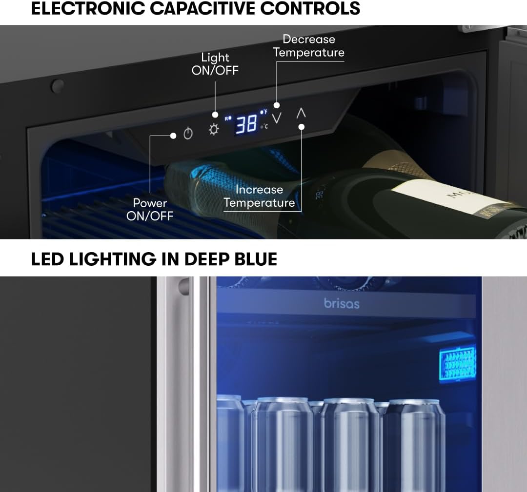 Reviews - Zephyr Brisas Beverage Cooler Review: Honest Pros & Cons Tested Zephyr Brisas beverage cooler review temperature consistency testing charts
