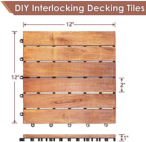 acacia deck tiles honest review unboxing and complete package contents
