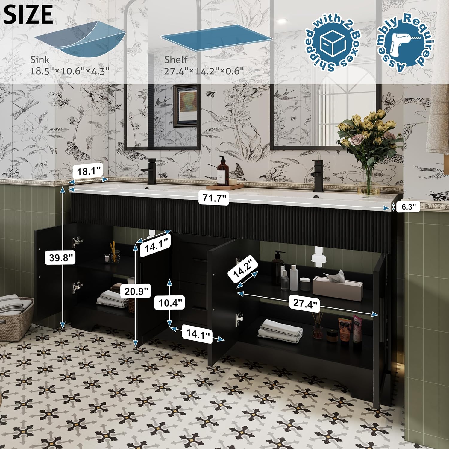 Reviews - eclife Bathroom Vanity Review: Honest Pros & Cons Tested eclife bathroom vanity review package contents and hardware