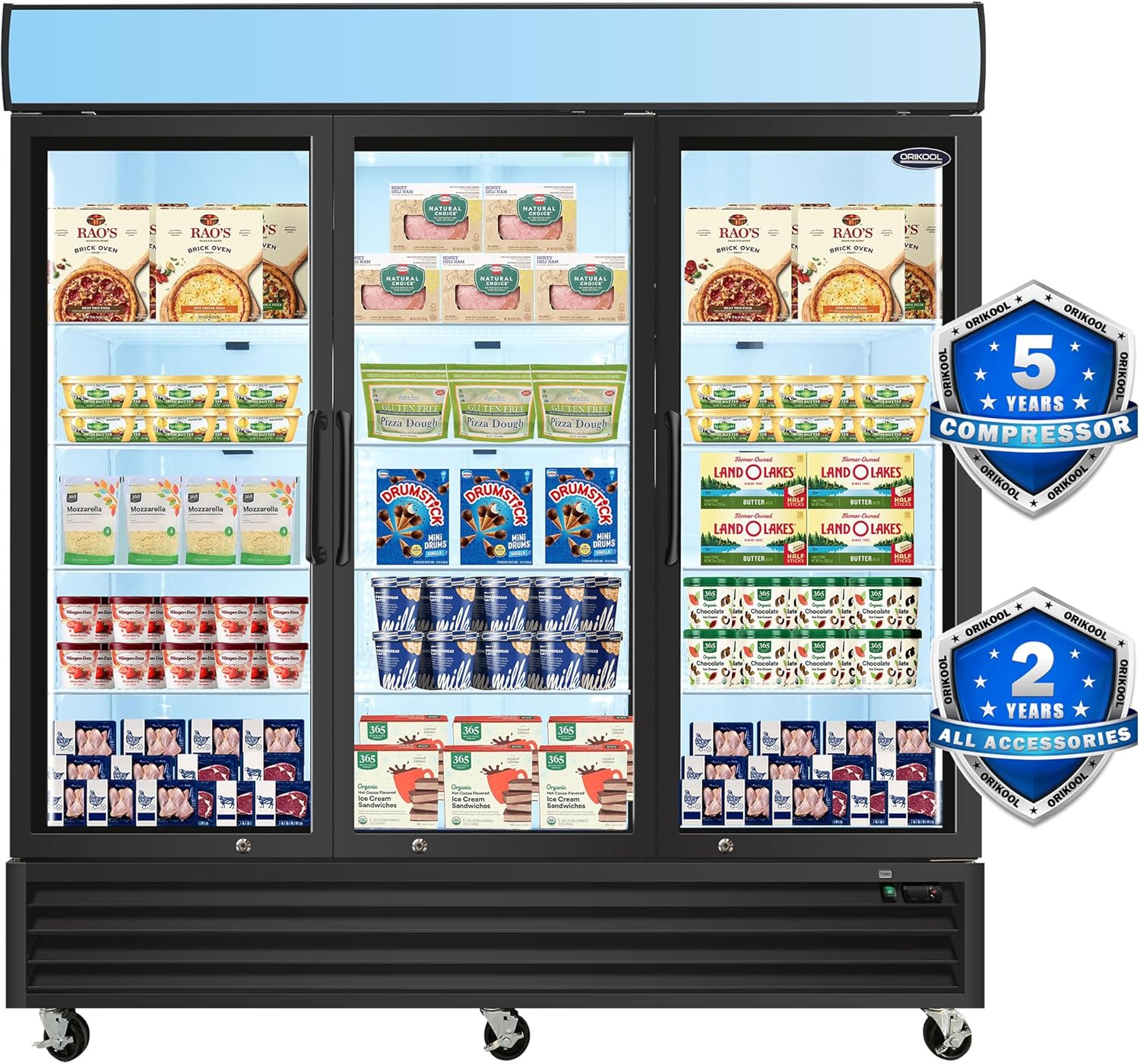 Step-by-step guide for mikibama glass door merchandiser freezer review - complete tutorial