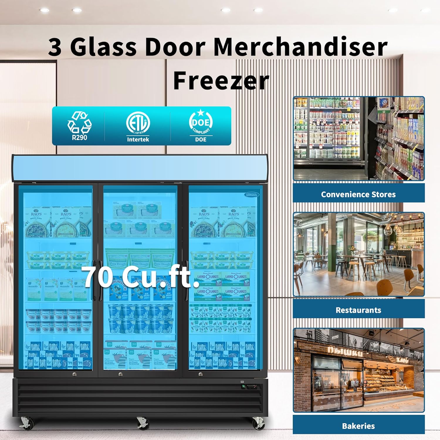 mikibama glass door merchandiser freezer review performance testing and real-world results