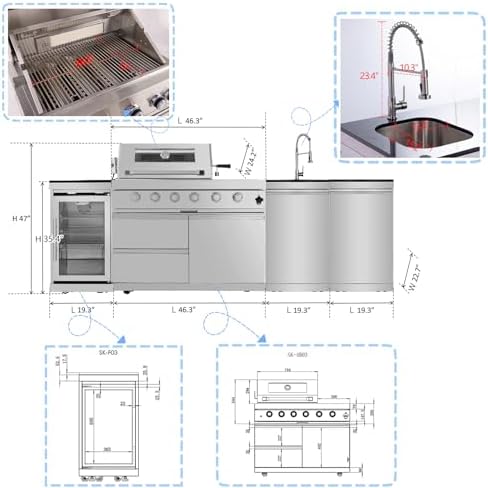 Reviews - Outdoor Kitchen Island Review: Honest Pros & Cons Analysis outdoor kitchen island with grill review unboxing and complete package contents