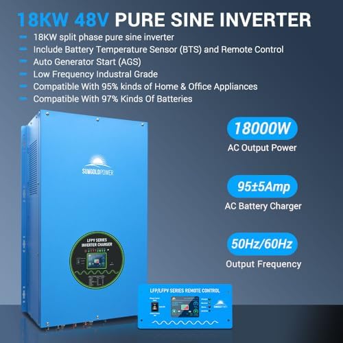 Reviews - SUNGOLDPOWER 18000W Review: Honest Pros & Cons for Off-Grid technical specifications in sungoldpower 18000w inverter charger review