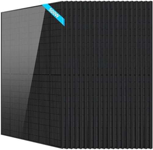 Image 1 of sungoldpower 500w solar panel review
