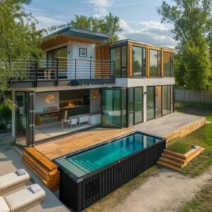 Image 1 of 40ft container pool honest review