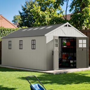 Image 1 of Devoko 10x16 outdoor storage shed review