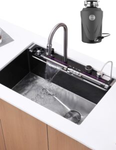 Image 1 of Lefton waterfall sink review