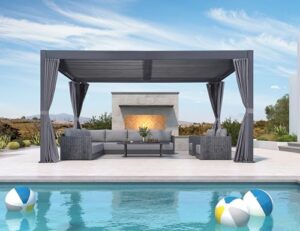 Image 1 of PURPLE LEAF Adjustable Pergola review