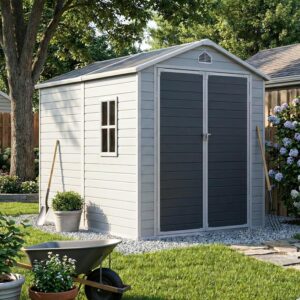 Image 1 of Restland 6x8 resin shed review