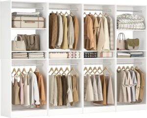 Image 1 of Unikito 100 inch closet system review