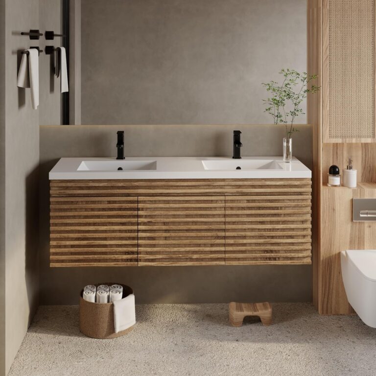Image 1 of eclife 60 floating vanity review