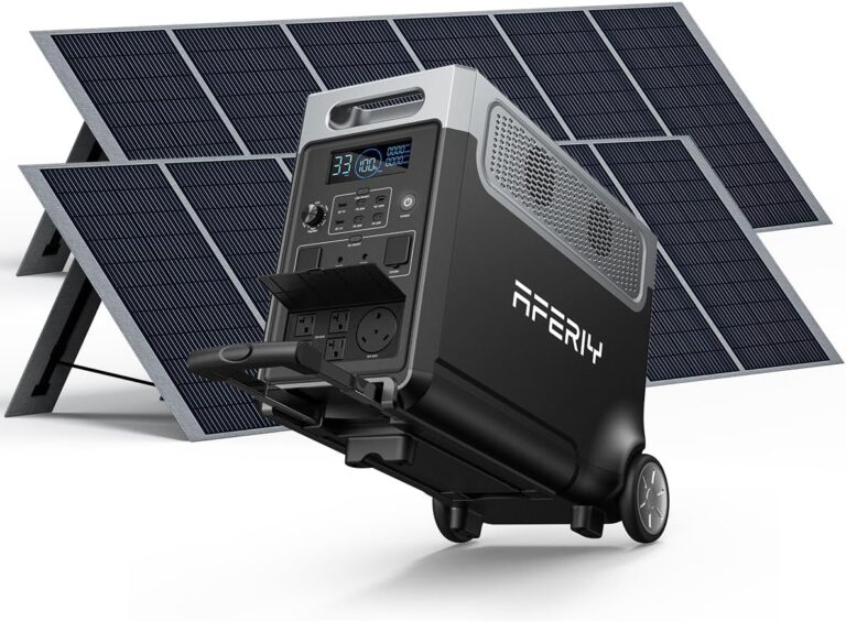 Reviews - AFERIY 3840Wh Solar Generator Worth It? Honest Pros & Cons Image 1 of AFERIY 3840Wh solar generator worth it