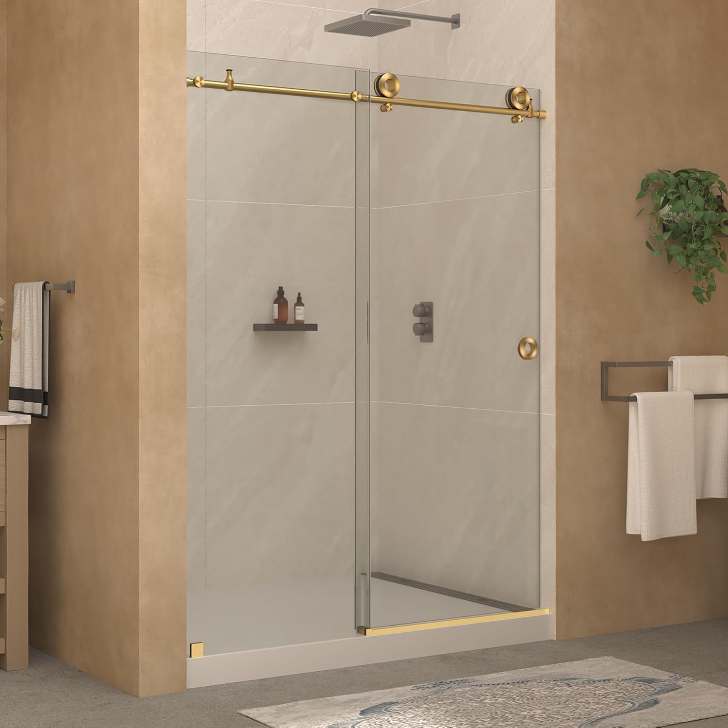 AISU HOME shower door worth it,should I buy AISU HOME shower door,AISU HOME vs other shower doors,AISU HOME shower door pros cons,best frameless sliding shower door,big donut shower door worth buying unboxing and complete package contents
