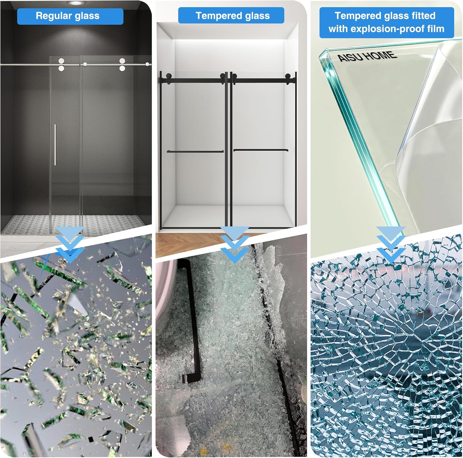 AISU HOME shower door worth it,should I buy AISU HOME shower door,AISU HOME vs other shower doors,AISU HOME shower door pros cons,best frameless sliding shower door,big donut shower door worth buying performance testing and real-world results