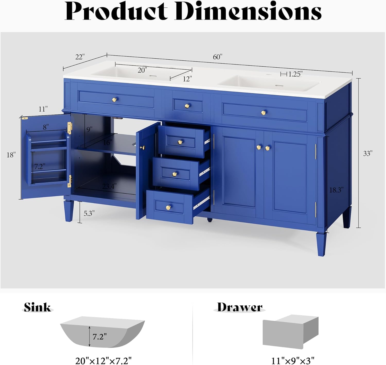 Reviews - AMERLIFE 60 inch Vanity Worth It? Honest Pros & Cons Analysis AMERLIFE 60 inch vanity worth it,AMERLIFE double sink vanity pros cons,best 60 inch bathroom vanity with storage,should I buy the AMERLIFE navy vanity,AMERLIFE vanity vs other brands,AMERLIFE solid wood vanity honest unboxing and complete package contents