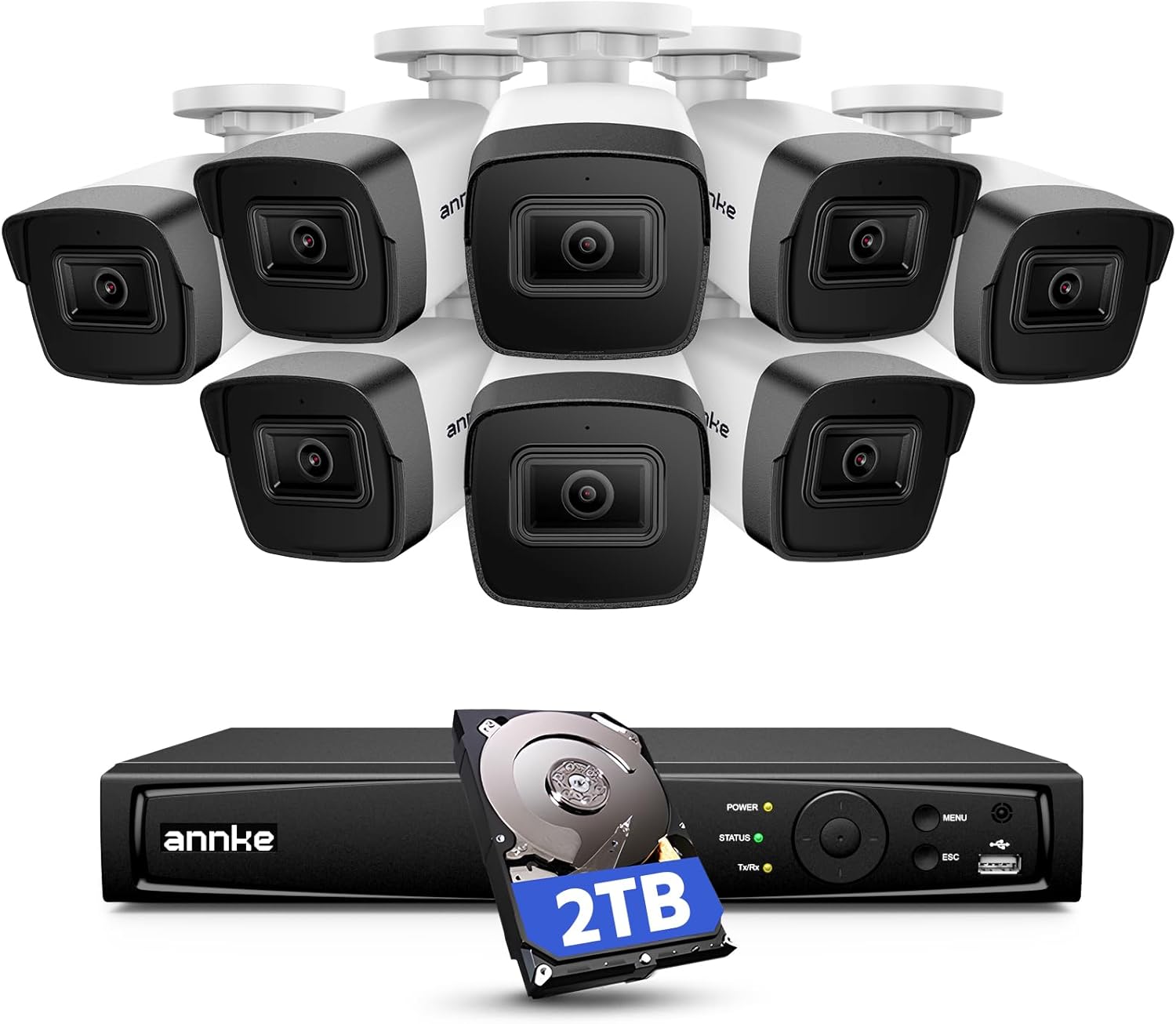 ANNKE 5MP security camera system worth it,ANNKE 5MP system pros and cons,best 5MP PoE security camera system,ANNKE vs other security systems,should I buy ANNKE 5MP cameras,ANNKE 5MP system honest assessment - detailed features and technical specifications