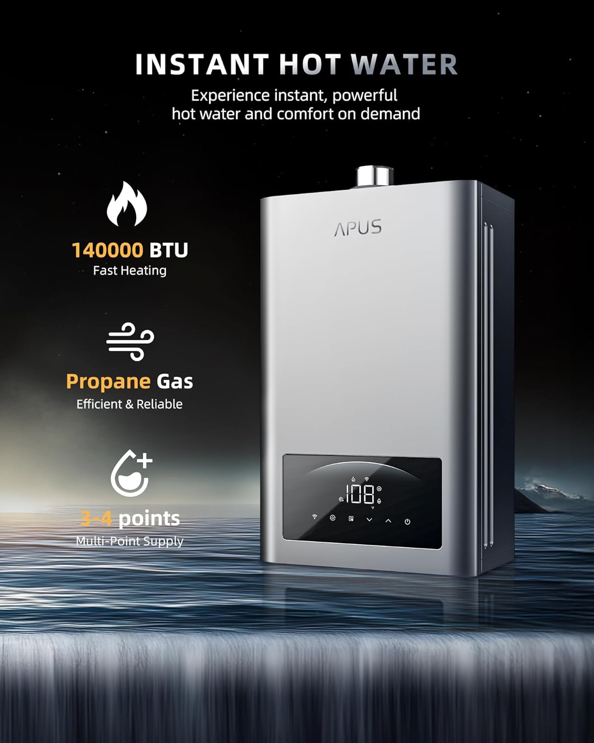 Reviews - APUS Tankless Water Heater Worth It? Honest Pros & Cons Analysis APUS tankless water heater worth it,should I buy APUS tankless water heater,APUS tankless water heater pros cons,best propane tankless water heater,APUS tankless water heater vs alternatives,APUS tankless water heater honest unboxing and complete package contents