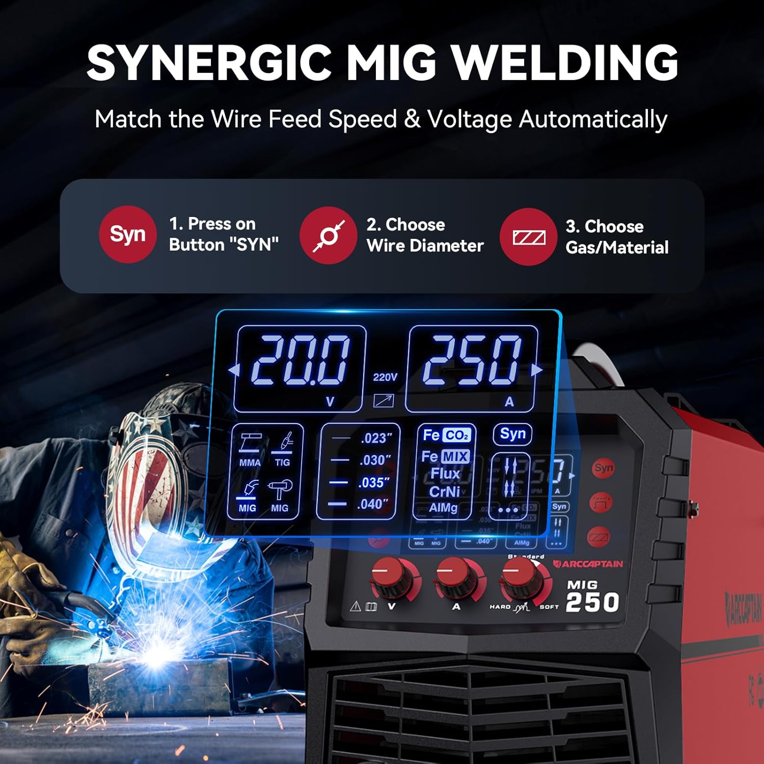 ARCCAPTAIN MIG250 worth buying,ARCCAPTAIN MIG250 pros cons,ARCCAPTAIN MIG250 vs alternatives,should I buy ARCCAPTAIN MIG250,best 6-in-1 welder machine,ARCCAPTAIN 250A welder honest performance testing and real-world results
