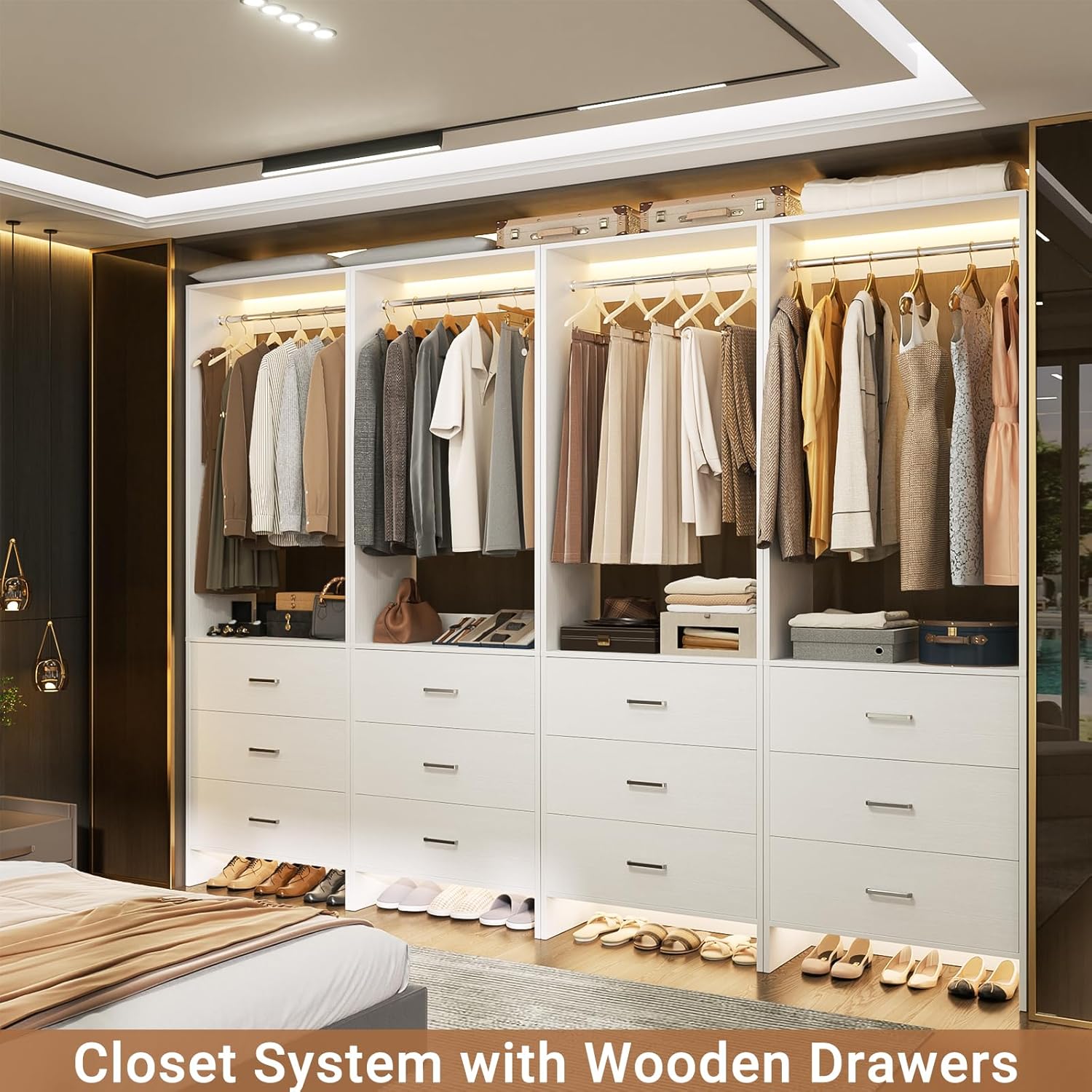 Reviews - Aheaplus Closet System Worth Buying? Honest Pros & Cons Aheaplus closet system worth buying,Aheaplus closet organizer pros cons,best freestanding closet system,should I buy Aheaplus closet,Aheaplus vs other closet organizers,Aheaplus 8ft closet system honest performance testing and real-world results