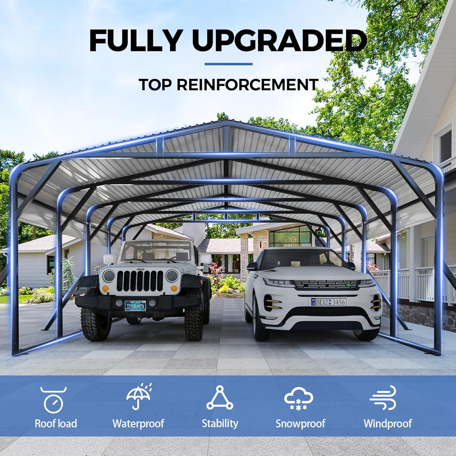 AirWire 20x20 carport worth it,should I buy AirWire carport,AirWire carport pros cons,AirWire vs other carports,best heavy duty carport,AirWire 20x20 worth buying unboxing and complete package contents