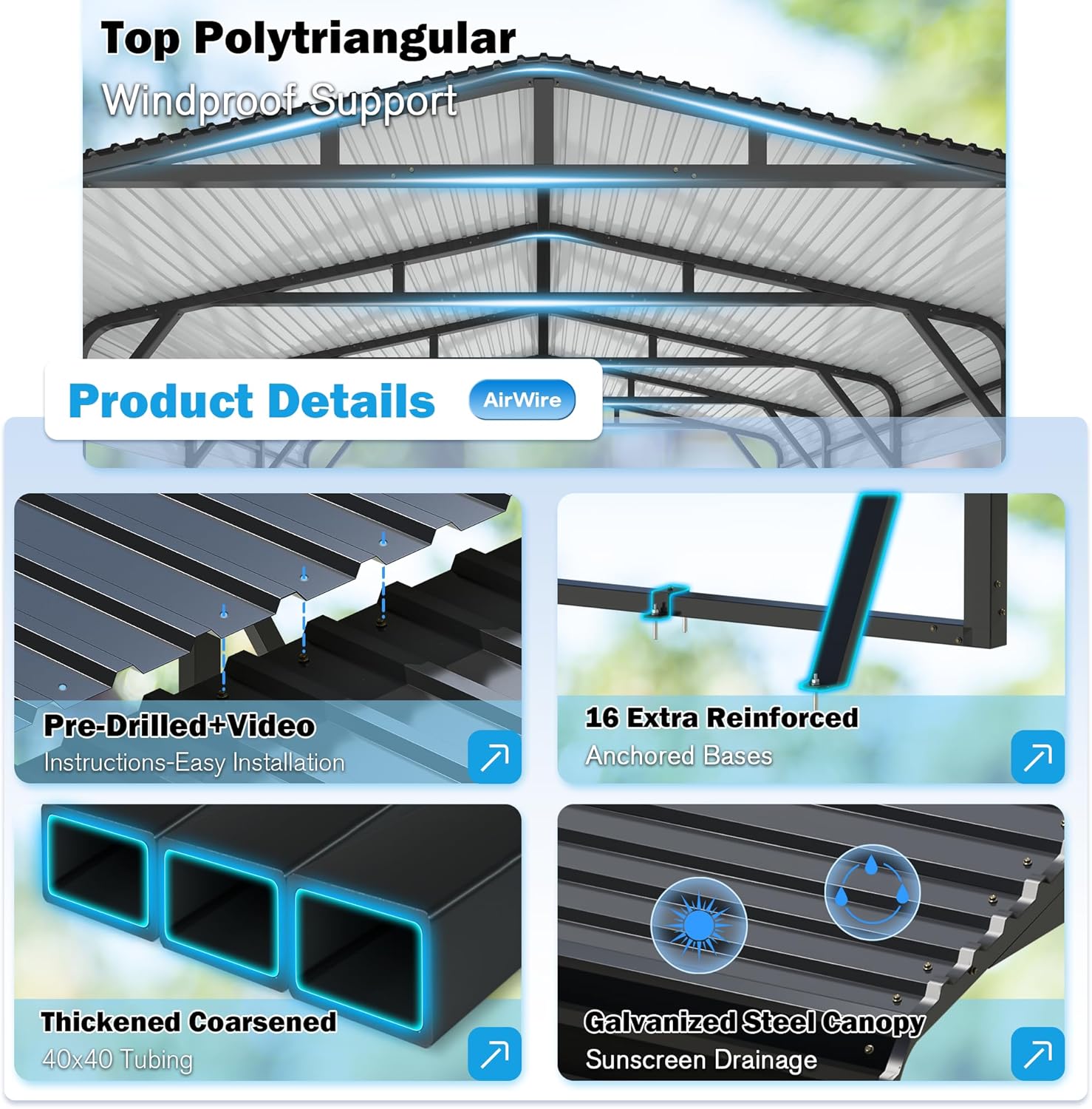 Reviews - AirWire 20x30 Carport Worth It? Honest Pros & Cons Analysis AirWire 20x30 carport worth it,should I buy AirWire carport,AirWire carport pros cons,best heavy duty carport,20x30 carport buying guide,AirWire vs other carports performance testing and real-world results