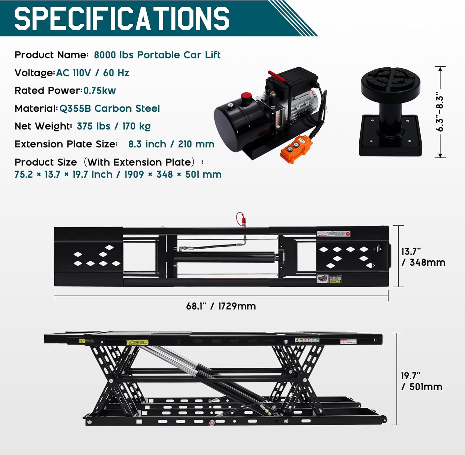 Albott 8000 lb portable car lift worth it,should I buy Albott portable car lift,Albott vs other portable lifts,Albott 8000 lb lift pros cons,best portable car lift for home garage,Albott car lift worth buying unboxing and complete package contents