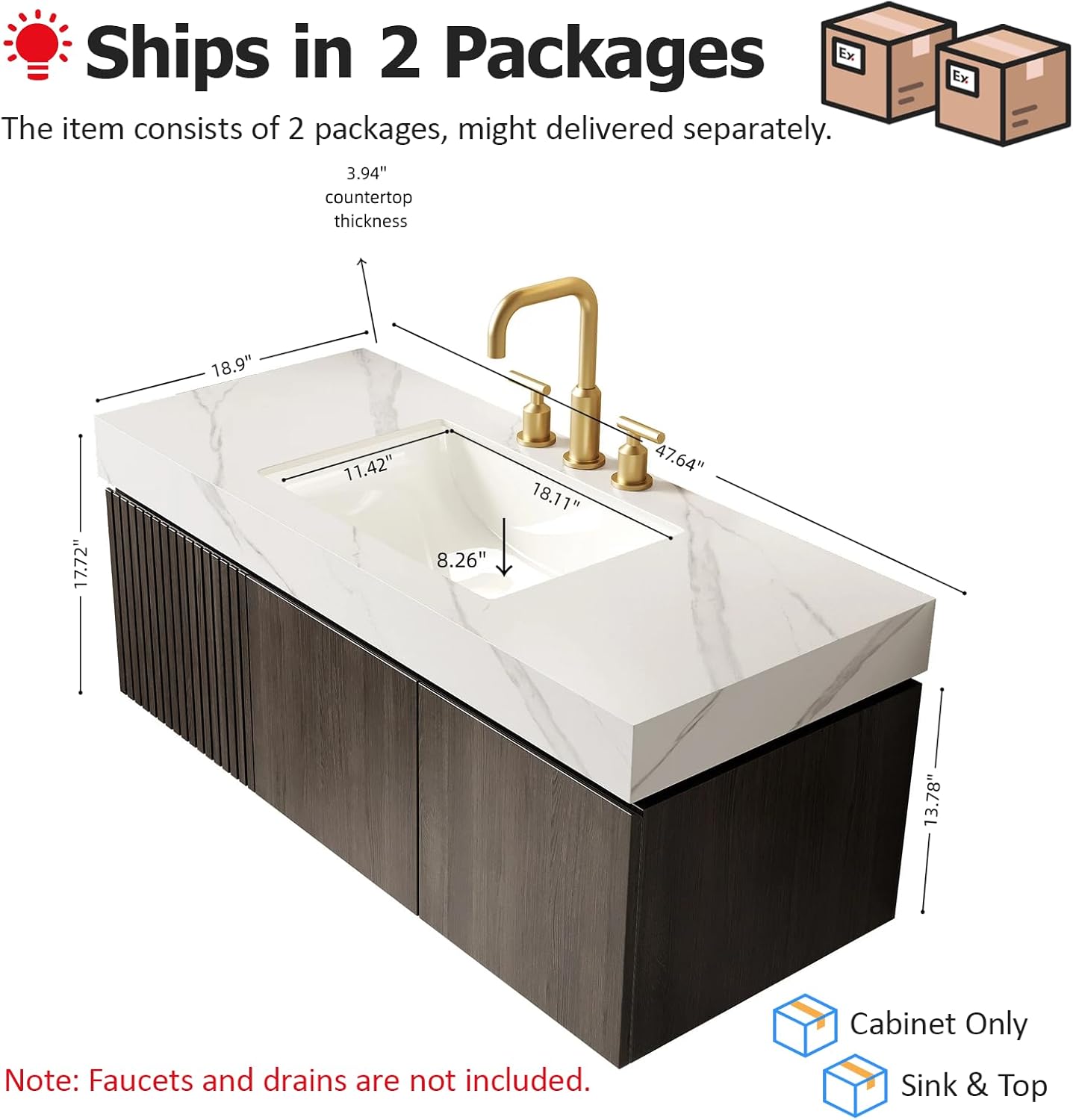 Reviews - AmbroVania Floating Vanity Worth Buying? Our Honest Pros & Cons AmbroVania floating vanity worth buying,should I buy AmbroVania vanity,AmbroVania vs other vanities,AmbroVania vanity pros cons,best floating bathroom vanity,48 inch vanity worth it unboxing and complete package contents